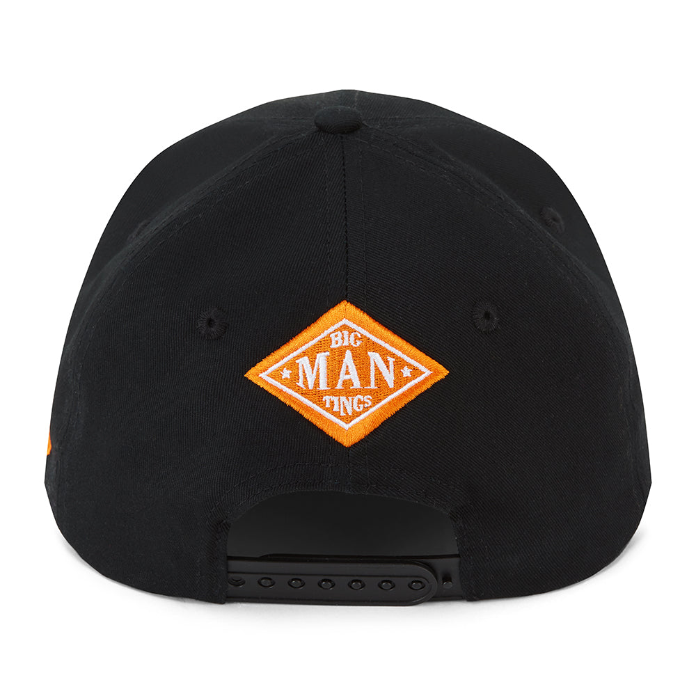 UM Flying Arrow Motif Snapback Baseball Cap