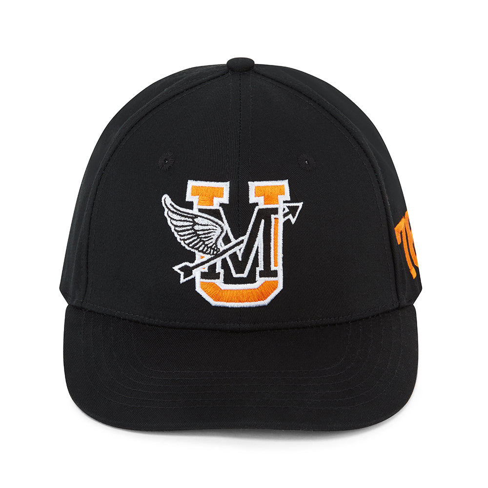 UM Flying Arrow Motif Snapback Baseball Cap