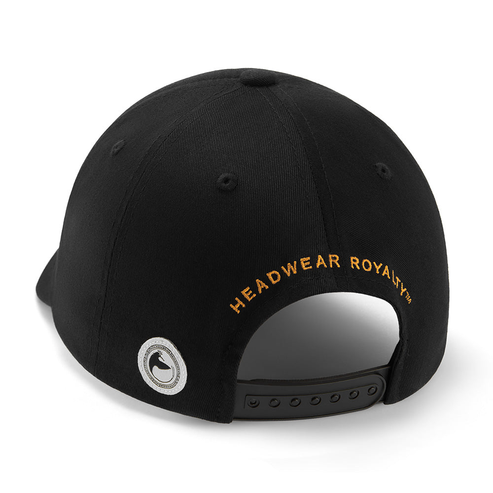 Bellusstate Motif Cotton Twill Snapback Baseball Cap White