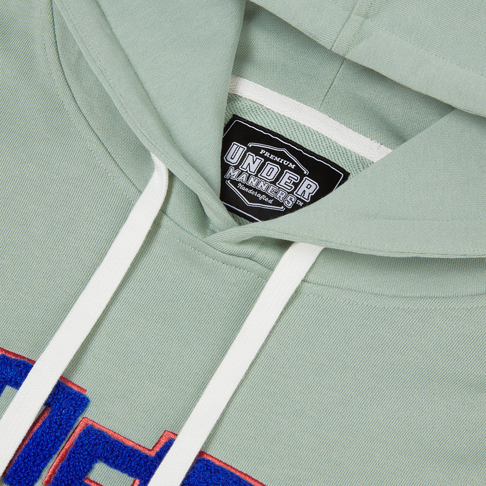 Cotton Unisex Hoodie With Under Manners Logo