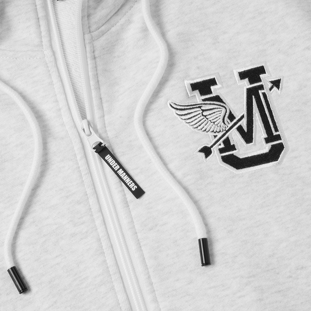 Cotton Unisex Hoodie With UM Logo