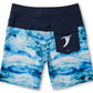 Tropical Blue Waves Boardshorts