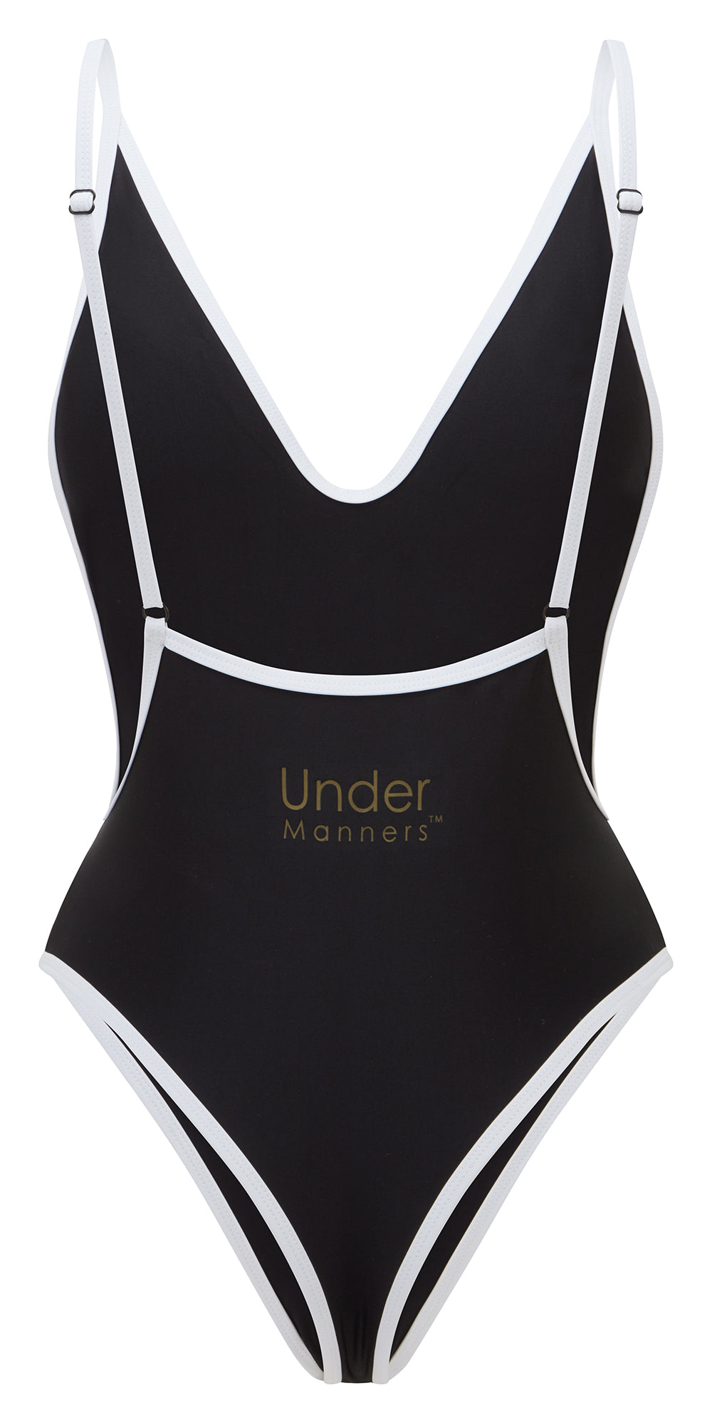 Under Manners Scooped Back Swimsuit