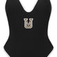 Under Manners Scooped Back Swimsuit