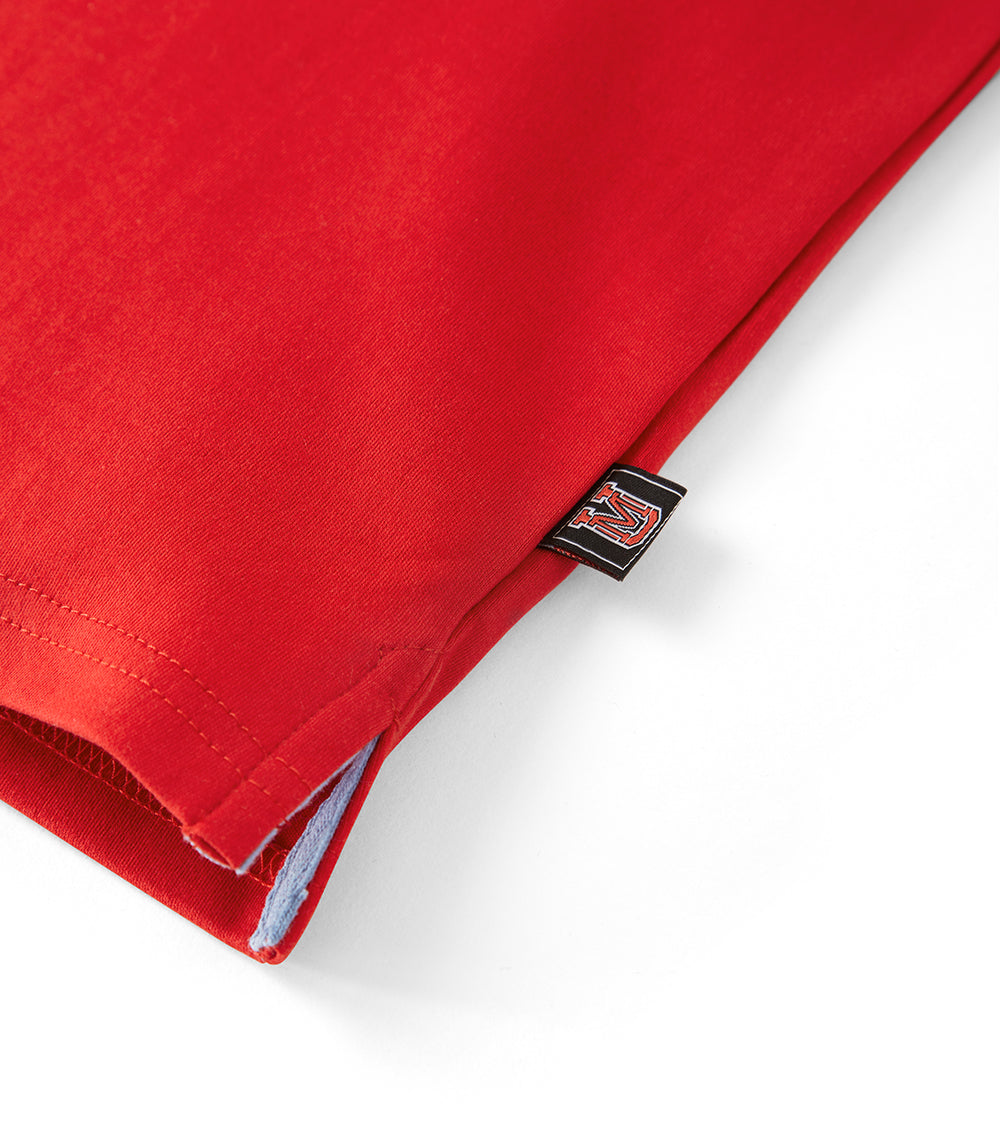 Under Manners 76 Distressed Print Crewneck Cotton Unisex T-Shirt