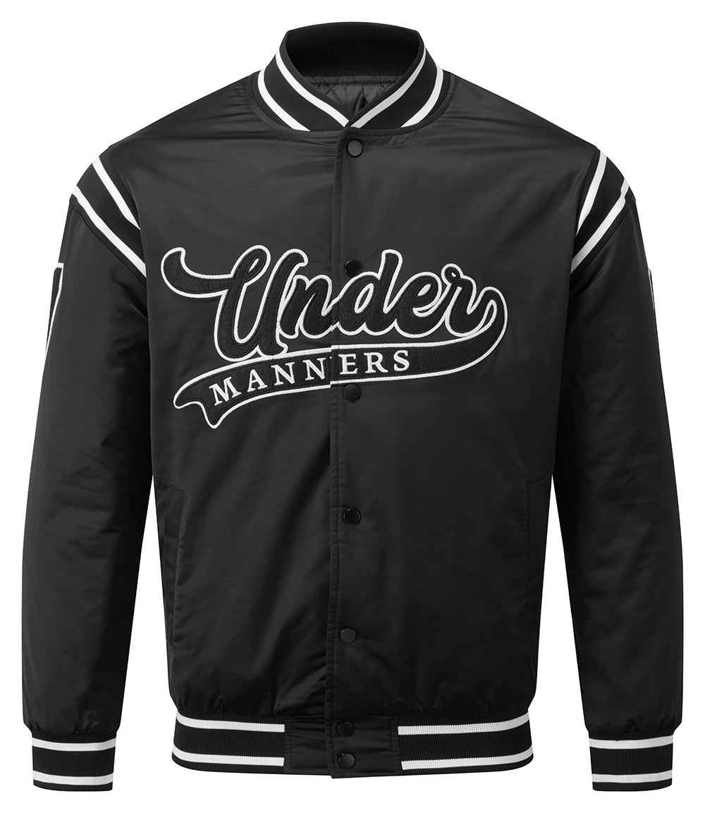 Under Manners Logo Bomber Jacket