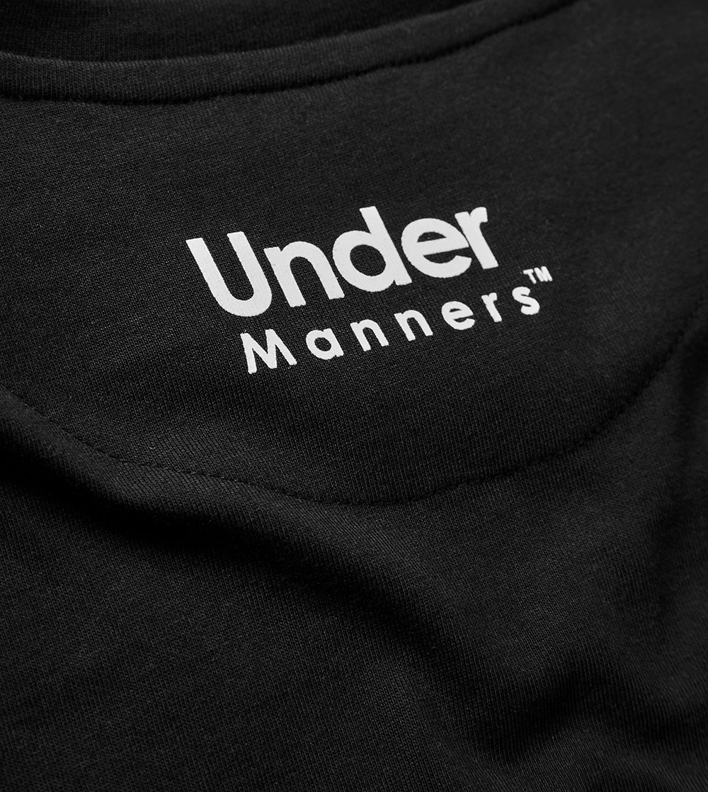 Under Manners Wings Crewneck Cotton Unisex T-Shirt