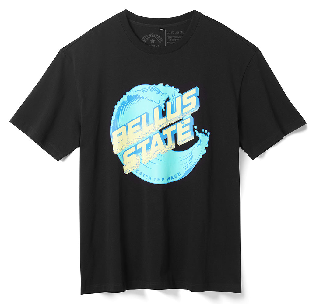 Bellusstate Wave Motif Cotton Unisex T-shirt
